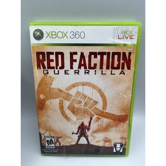 Red Faction: Guerrilla (Microsoft Xbox 360) GOOD W/MANUAL! Fast Shipping! - Picture 1 of 7